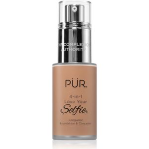 PÜR Cosmetics 4-in-1 Love Your Selfie Foundation en Concealer 2 in 1 Tint TN3 30 ml