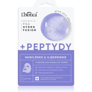 L’biotica - PGA Hydro Fusion + Peptides - Intensief Hydrogelmasker - 1 st