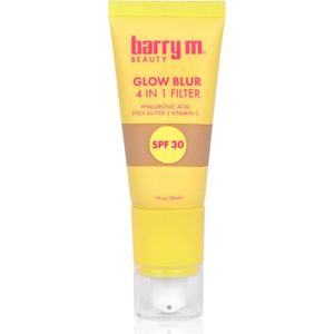 Barry M Glow Blur Verhelderende Base SPF 30 Tint Light 30 ml