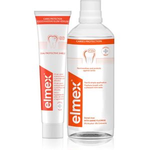 Elmex - Caries Protection - Tandverzorgingsset - Mondwater 400 ml - Tandpasta 75 ml