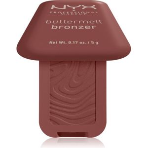 NYX Professional Makeup Buttermelt Bronzer Crèmige Bronzer Tint 07 Butta Dayz 5 g