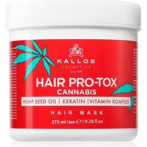 Kallos - Hair Pro-Tox Cannabis - Haarmasker - Groen - Hennepolie - 275 ml