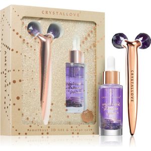 Crystallove Golden Amethyst 3D Lift & Sculpt Set set (voor Perfecte Huid )