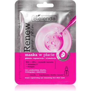 Bielenda Renew Your Skin Cellaag Masker met Regenererende Werking 18 g
