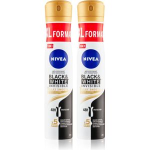 Nivea Black & White Invisible Silky Smooth Antitranspirant Spray (handige verpakking)