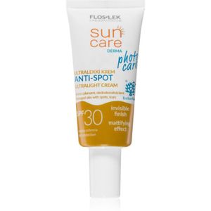 FlosLek Laboratorium - Sun Care Derma Photo Care - Gezichtscrème - Lichte Bescherming - SPF 30 - 30 ml
