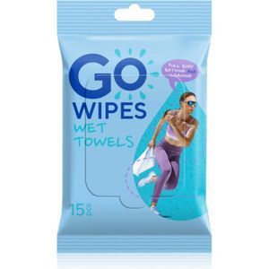 GoWipes Wet Towels Verfrissende Vochtige Doekjes 15 st