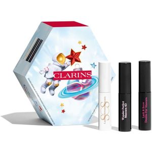 Clarins - Mascaras Collection Gift Set - Wenkbrauw Mascara en Gels - Zwart - 3x3 ml