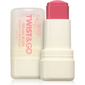 puroBIO Cosmetics Twist&Go Crèmige Blush in Stick Tint 04 Strawberry 5 g