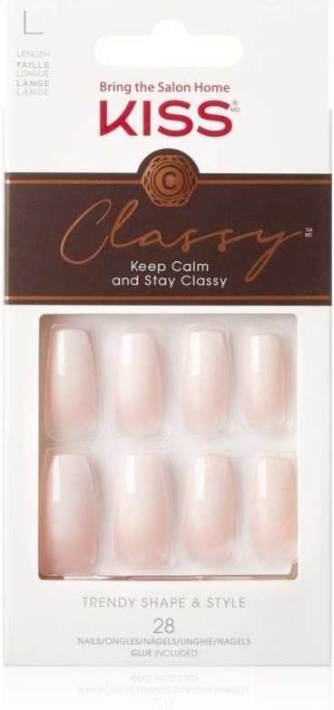 KISS Classy Nails Be-you-tiful valse nagels Long 28 st