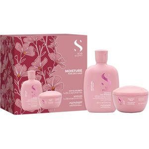 Alfaparf Milano Semi di Lino Moisture Kit set voor Zeer Droog Haar