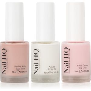 Nail HQ - French Manicure Trio Set - Nagellak - Voor Vrouwen