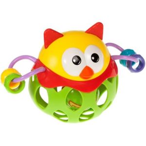 Bam-Bam Rattle activity speelgoed met rammelaar 6m+ Owl 1 st