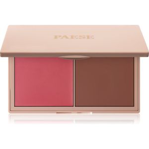Paese Kiss My Cheeks Face Contouring Palette Cold Contour Palet Tint 01 Warm 15 g