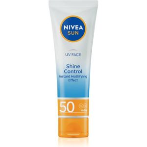 Nivea - SUN UV FACE - Licht Mat Makende Huidcrème - SPF 50 - 50 ml