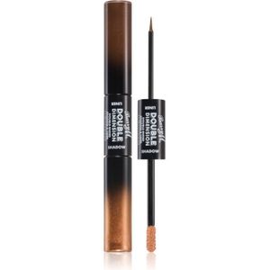 Barry M Double Dimension Double Ended Oogschaduw en Eyeliner Tint Infinite Bronze 4,5 ml