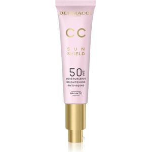 Dermacol - CC Sun Shield - CC Crème - Tint Bronze - 30 ml - SPF 50