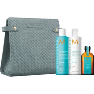 Moroccanoil - Holiday Gift Set - Luxe Geschenkset - 250ml Shampoo - 250ml Conditioner - 50ml Treatment