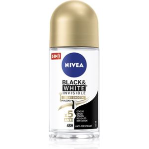 NIVEA Invisible Black & White Silky Smooth Antitranspirant Roller 50 ml