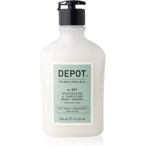 Depot No. 501 Moisturizing & Clarifying Beard Shampoo Hydraterende Shampoo voor de baard 250 ml