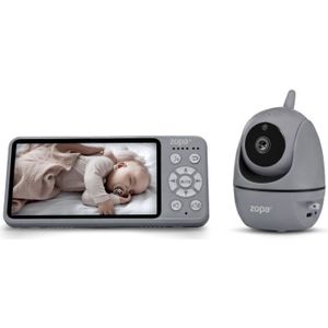 Zopa - Digital Videomonitor Observatory - Videobabyfoon - Wit - Inclusief Communicatiefunctie