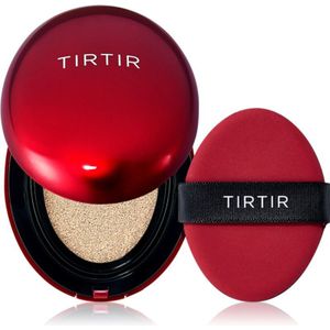 TIRTIR Mask Fit Red Cushion Langaanhoudende Make-up Kussentje met Hoge UV Bescherming Tint 17W French Vanilla 18 g