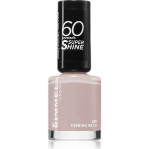 Rimmel 60 Seconds Super Shine - Nagellak - Tint 109 Evening Sand - 8 ml