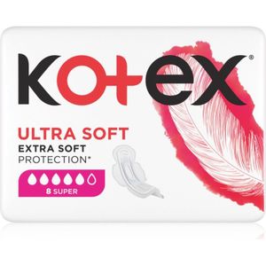 Kotex Ultra Soft Super maandverband 8 st