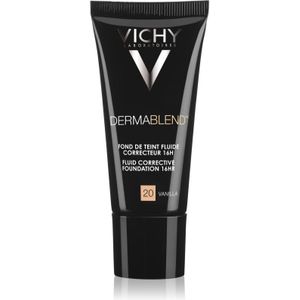 Vichy Dermablend Corrigerende Make-up  met UV Factor Tint  20 Vanilla 30 ml