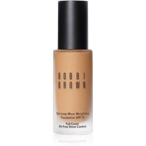 Bobbi Brown Skin Long-Wear Weightless Foundation Langaanhoudende Make-up SPF 15 Tint Golden Beige (W-048) 30 ml