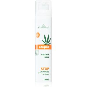 Cannaderm Atopos Sensitive scalp treament Intensieve Kuur voor Geirriteerde Hoofdhuid 100 ml