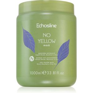 Echosline - No Yellow Mask - Haarmasker - 1000 ml - Veganistisch