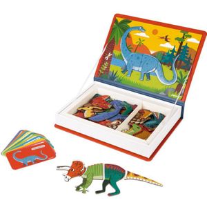 Janod Magnetibook Dinosaurussen - Magneetboek