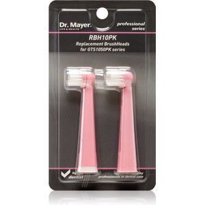 Dr. Mayer RBH10K Vervangende Opzetstuk voor Tandenborstel pink for GTS1050PK 2 st