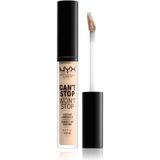 NYX Professional Makeup Can't Stop Won't Stop Vloeibare Concealer Tint  04 Light Ivory 3.5 ml