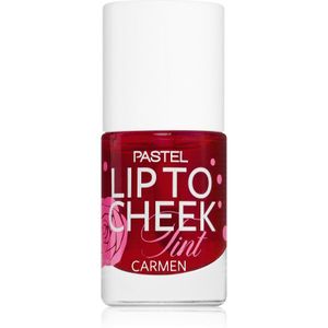 Pastel - Lip To Cheek Tint - Vloeibare Blush - Tint 01 Carmen - 9,6 ml