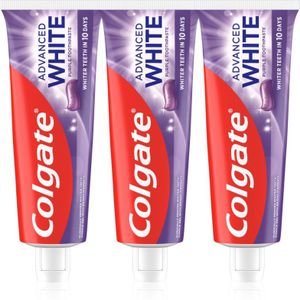 Colgate Advanced White Purple White Whitening Tandpasta 3x75 st