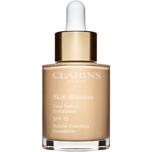 Clarins - Skin Illusion - Hydraterende Foundation - Tint 101W Linen - 30 ml