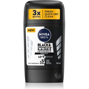 Nivea Men Black & White Invisible Original Vaste Antitramspirant 50 ml