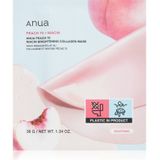 ANUA - Peach 70 Niacin Brightening Collagen Mask - Nachtmasker - 38G - 4 Stuks