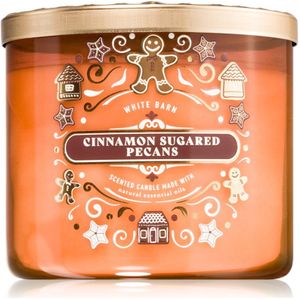 Bath & Body Works Cinnamon Sugared Pecans geurkaars 411 g