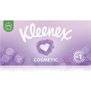 Kleenex - Cosmetic Papieren Zakdoekjes - 80 st - Ongeparfumeerd
