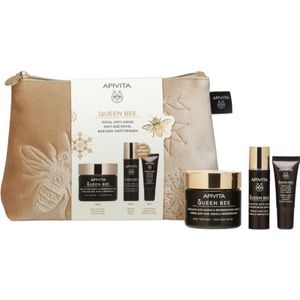 Apivita Queen Bee Gift Pouch (with Rich Cream) Gift Set tegen Huidveroudering