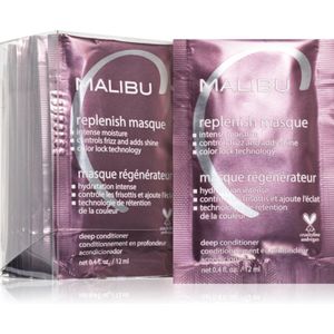 Malibu C - Replenish Masque - Haarmasker - 12x12 ml