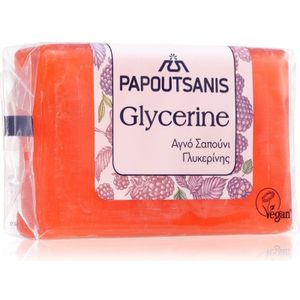 PAPOUTSANIS - Glycerine Red - Vaste Zeep - 125 g