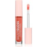 puroBIO Cosmetics BalmyGloss Voedende Lipgloss Tint 01 Peach Nude 4.2 g