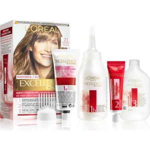 L’Oréal Paris - Excellence Creme - Haarkleuring - Tint 7.1 - 1 st