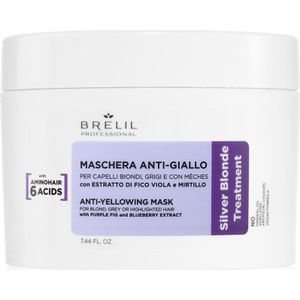 Brelil Professional - Anti-yellowing Mask - Haarmasker - 220 ml