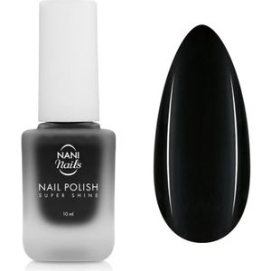 NaniNails NANI Super Shine Langaanhoudende Nagellak Tint Black Velvet 10 ml