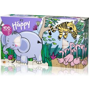 Bella Baby Happy Paper Tissues papieren zakdoekjes 100 st